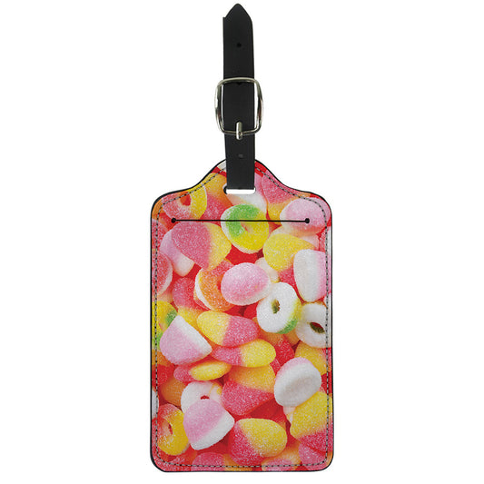 Sweet Gummy Print Luggage Tag