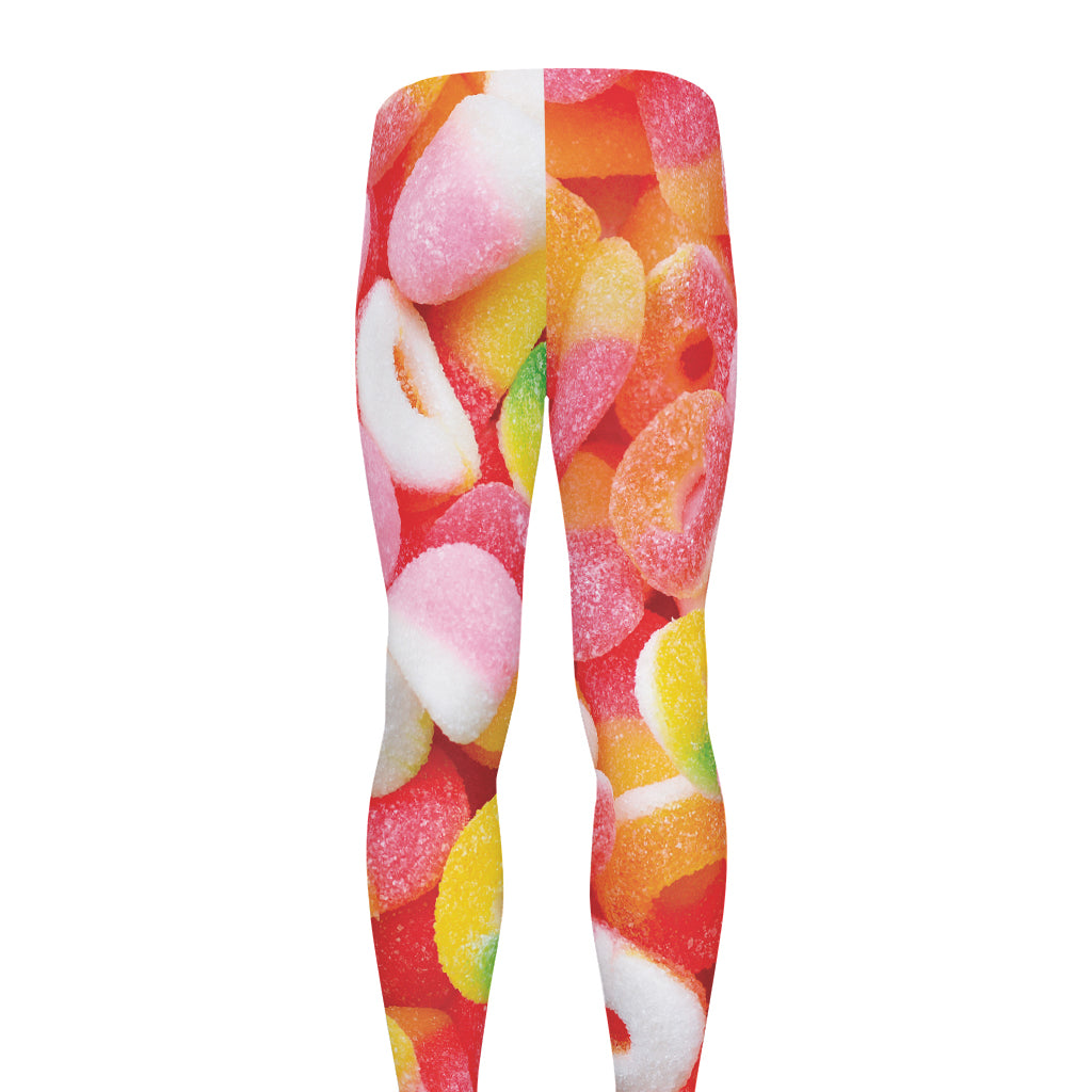 Sweet Gummy Print Men's leggings