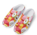 Sweet Gummy Print Mesh Casual Shoes
