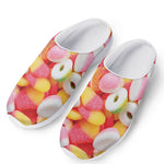 Sweet Gummy Print Mesh Casual Shoes