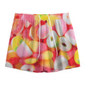 Sweet Gummy Print Mesh Shorts
