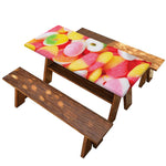 Sweet Gummy Print Picnic Table Cover