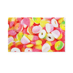 Sweet Gummy Print Polyester Flag