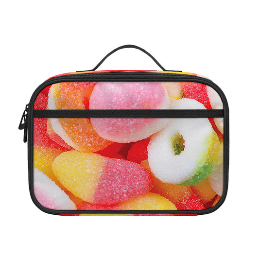 Sweet Gummy Print Portable Lunch Bag