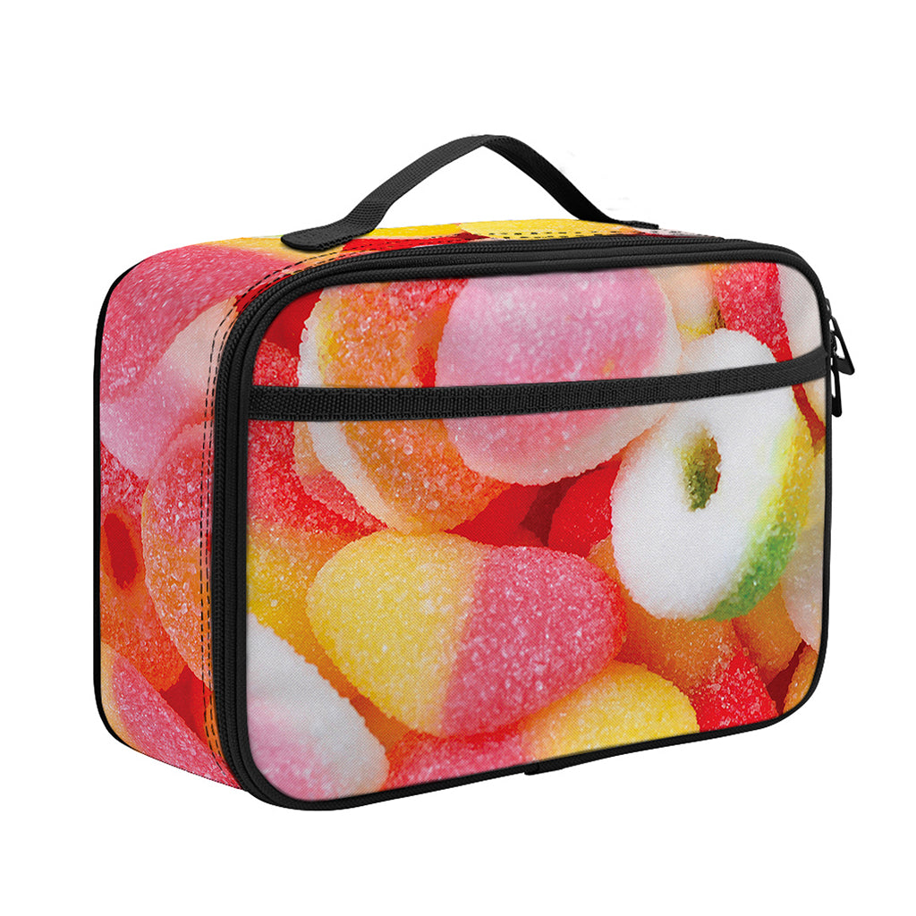 Sweet Gummy Print Portable Lunch Bag