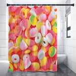 Sweet Gummy Print Premium Shower Curtain