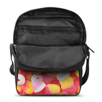 Sweet Gummy Print Rectangular Crossbody Bag
