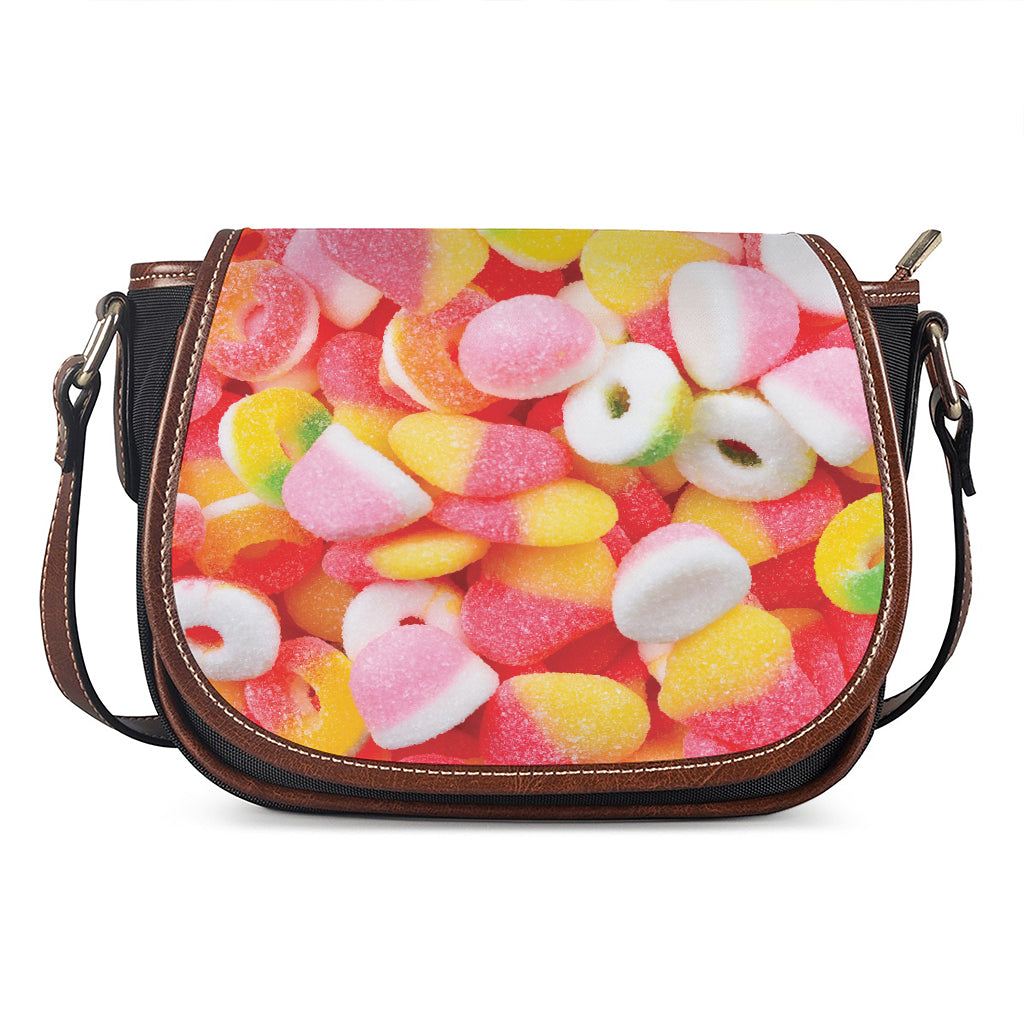 Sweet Gummy Print Saddle Bag