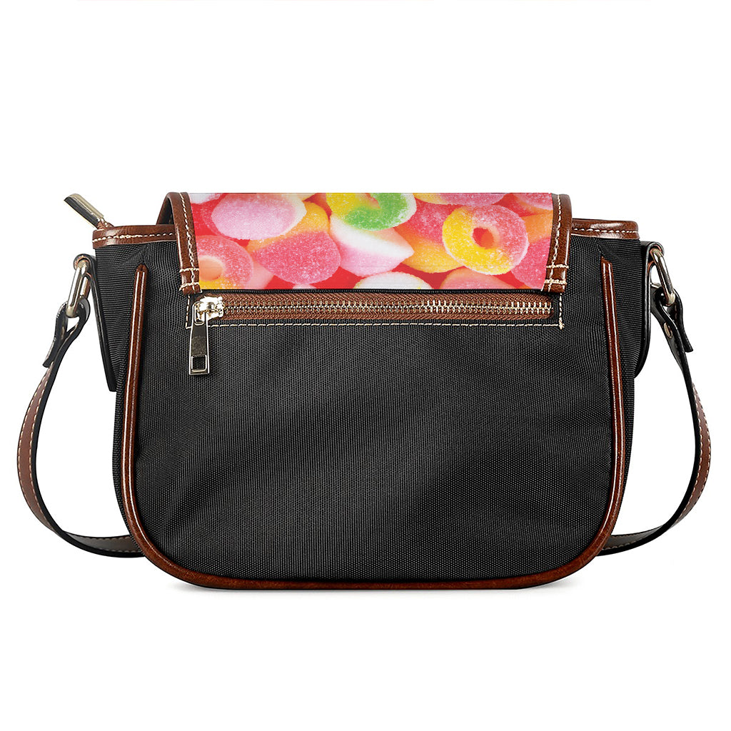 Sweet Gummy Print Saddle Bag