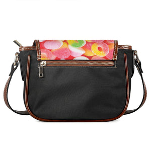 Sweet Gummy Print Saddle Bag