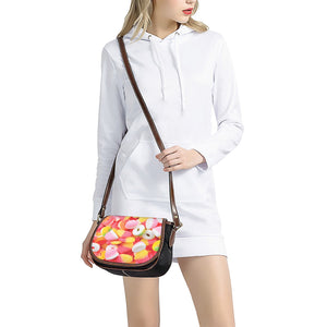 Sweet Gummy Print Saddle Bag