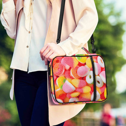 Sweet Gummy Print Shoulder Strap Bible Bag