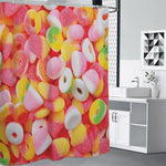 Sweet Gummy Print Shower Curtain