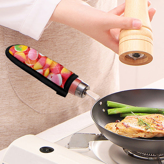 Sweet Gummy Print Skillet Handle Cover