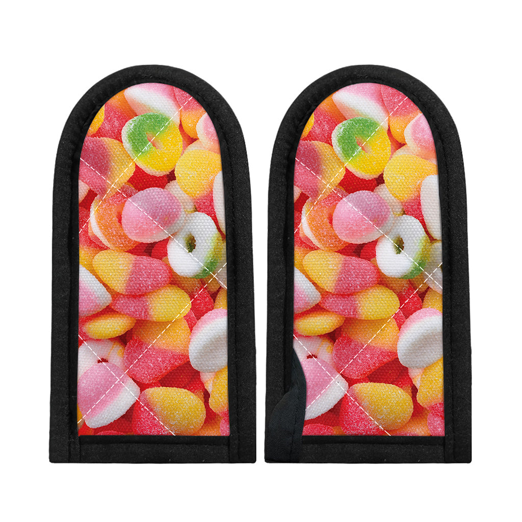 Sweet Gummy Print Skillet Handle Cover