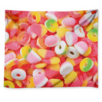 Sweet Gummy Print Tapestry