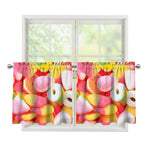 Sweet Gummy Print Tier Curtains
