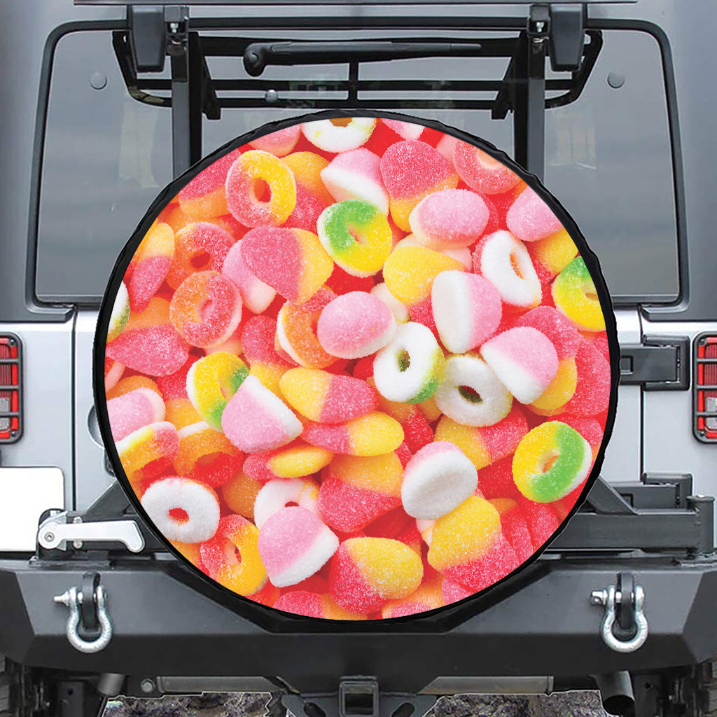 Sweet Gummy Print Tire Cover