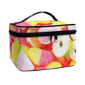 Sweet Gummy Print Travel Makeup Bag