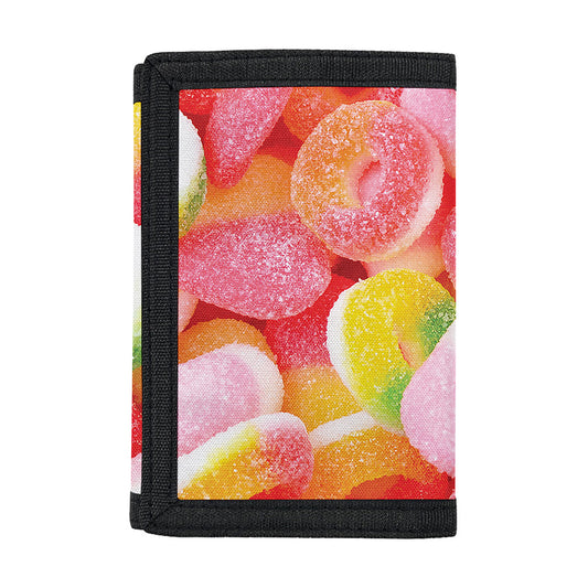 Sweet Gummy Print Trifold Wallet