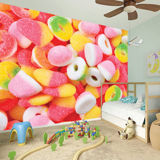 Sweet Gummy Print Wall Sticker