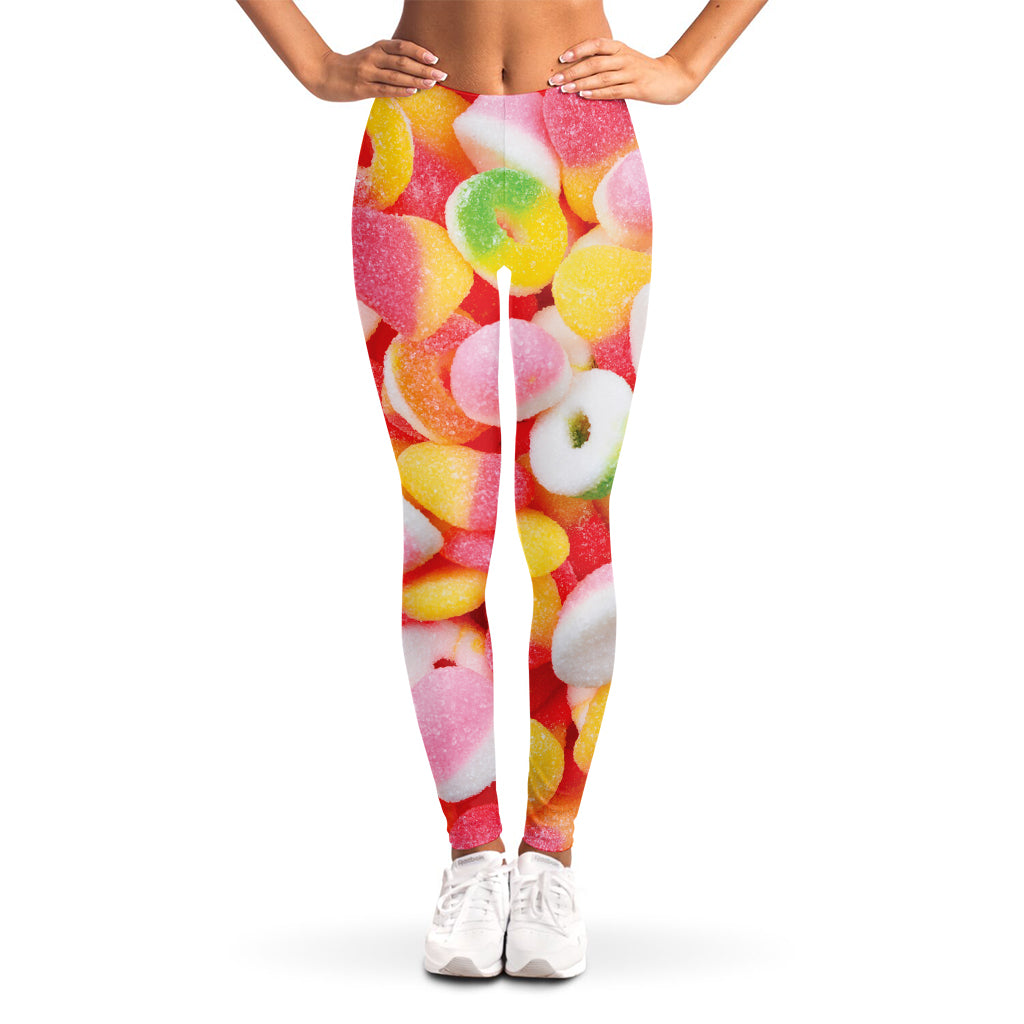 Sweet Gummy Print Women's Leggings