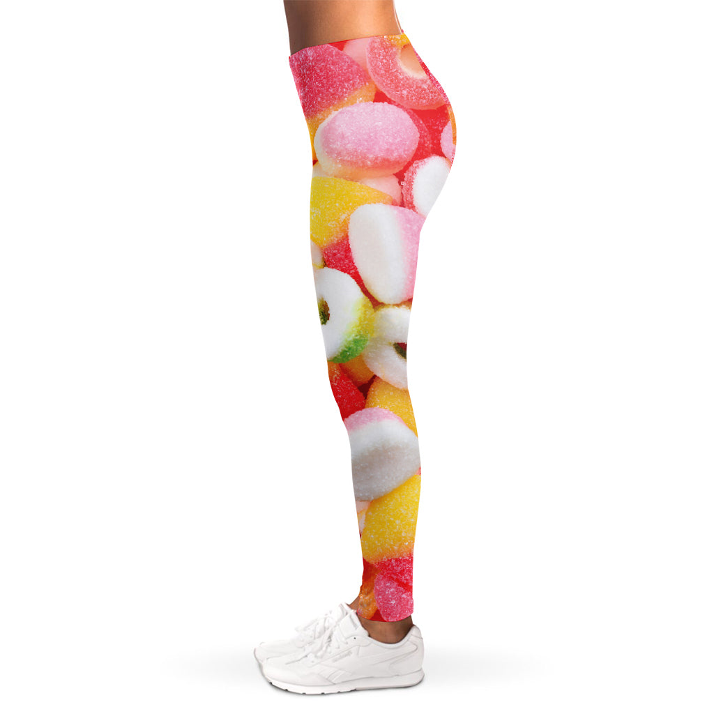 Sweet Gummy Print Women's Leggings
