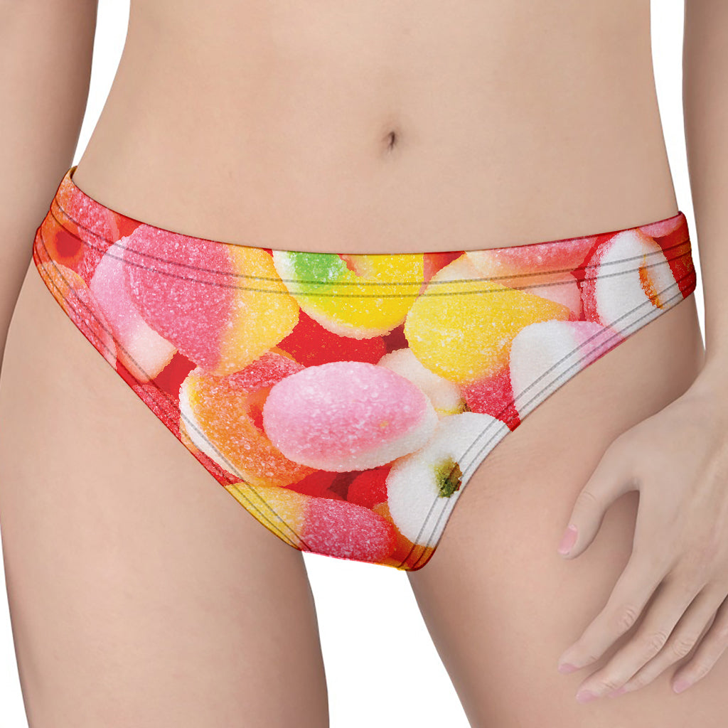 Sweet Gummy Print Women's Thong