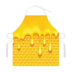 Sweet Honey Bee Hive Print Adjustable Apron