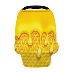 Sweet Honey Bee Hive Print Baby Seat Cover