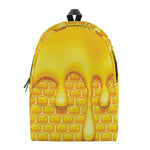 Sweet Honey Bee Hive Print Backpack