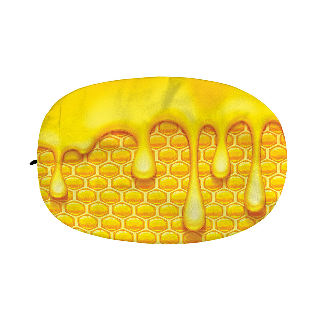 Sweet Honey Bee Hive Print Car Side Mirror Covers