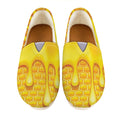 Sweet Honey Bee Hive Print Casual Shoes