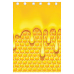 Sweet Honey Bee Hive Print Curtain