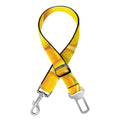 Sweet Honey Bee Hive Print Dog Seat Belt