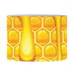 Sweet Honey Bee Hive Print Drum Lamp Shade