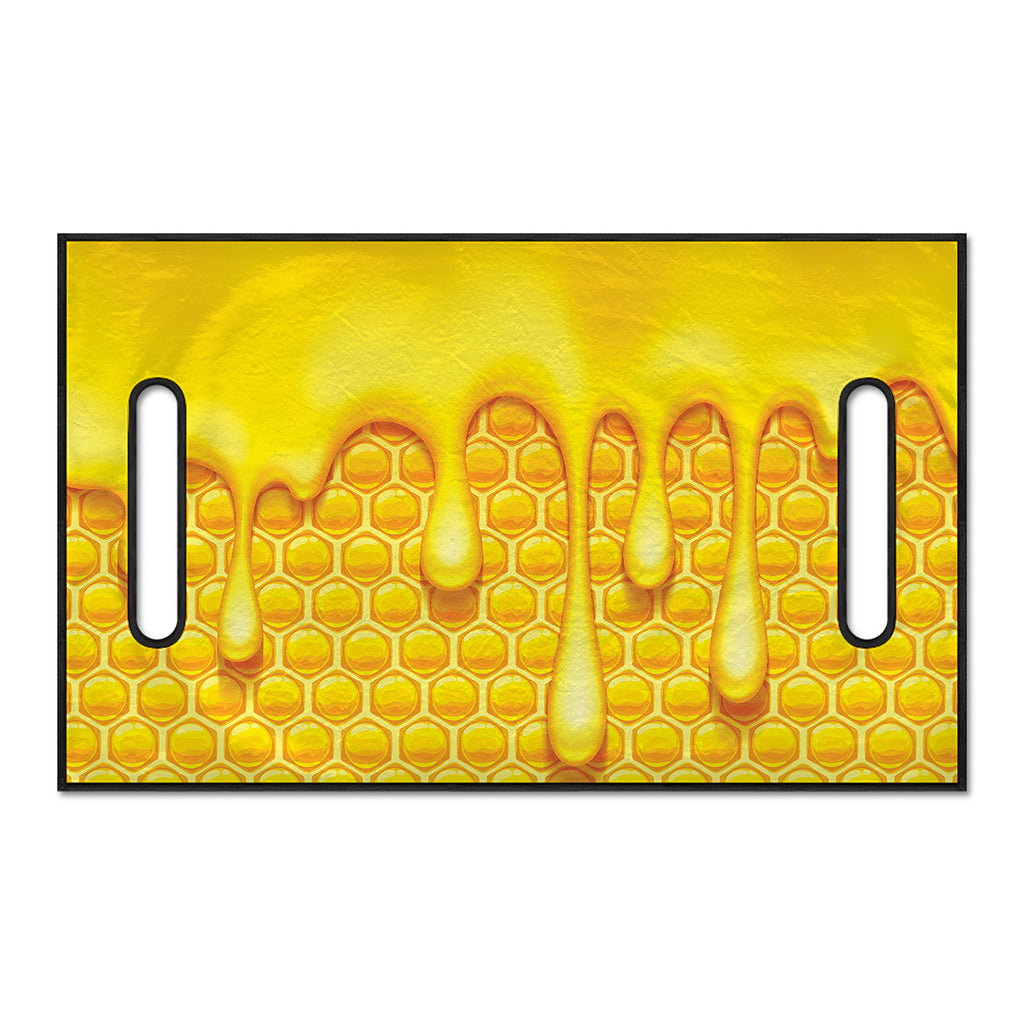 Sweet Honey Bee Hive Print Golf Cart Seat Cover