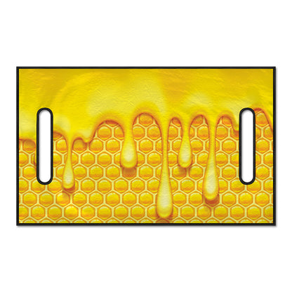 Sweet Honey Bee Hive Print Golf Cart Seat Cover