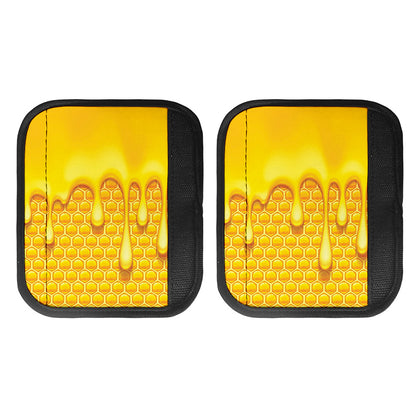 Sweet Honey Bee Hive Print Handle Covers