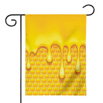 Sweet Honey Bee Hive Print House Flag