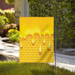 Sweet Honey Bee Hive Print House Flag