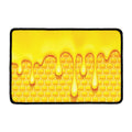 Sweet Honey Bee Hive Print Kitchen Mat