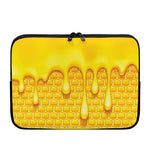 Sweet Honey Bee Hive Print Laptop Sleeve