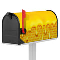 Sweet Honey Bee Hive Print Mailbox Cover
