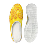 Sweet Honey Bee Hive Print Mesh Casual Shoes