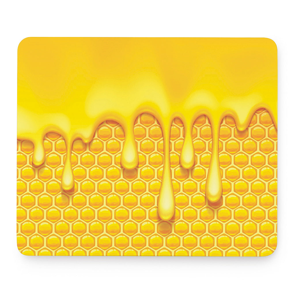 Sweet Honey Bee Hive Print Mouse Pad