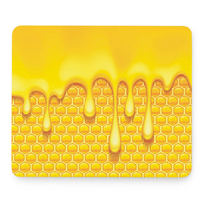 Sweet Honey Bee Hive Print Mouse Pad