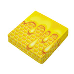 Sweet Honey Bee Hive Print Outdoor Seat Cushion Cover