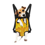 Sweet Honey Bee Hive Print Pet Carrier Backpack