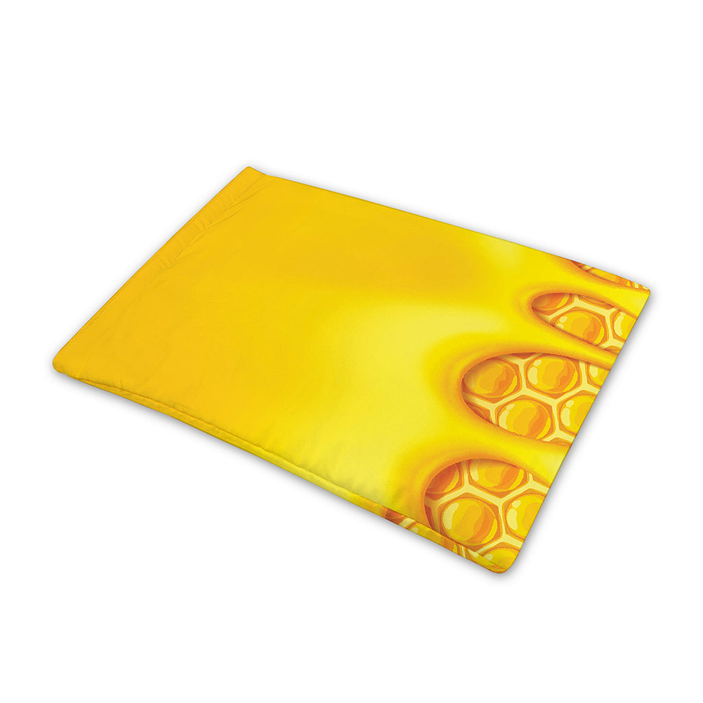 Sweet Honey Bee Hive Print Pet Cooling Mat Cover